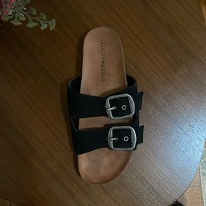 Lucky Brand Birkenstock style sandals